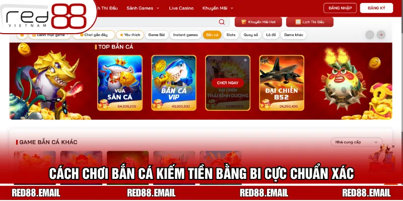 04 Cách Chơi Bắn Cá Kiếm Tiền “Phá Đảo” Thế Giới Ảo Cách chơi bắn cá kiếm tiền bằng bi cực chuẩn xác